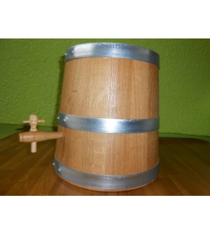 Vinaigrier conique en chêne de 3 litres