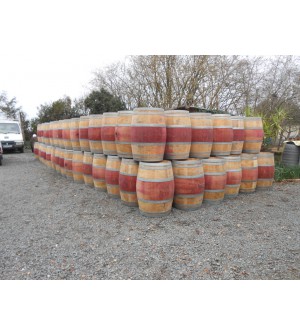 Barriques en chêne 225 l rouge