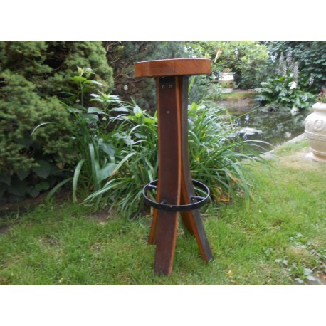 Tabouret de bar assise à la demande ( tissus, chêne)